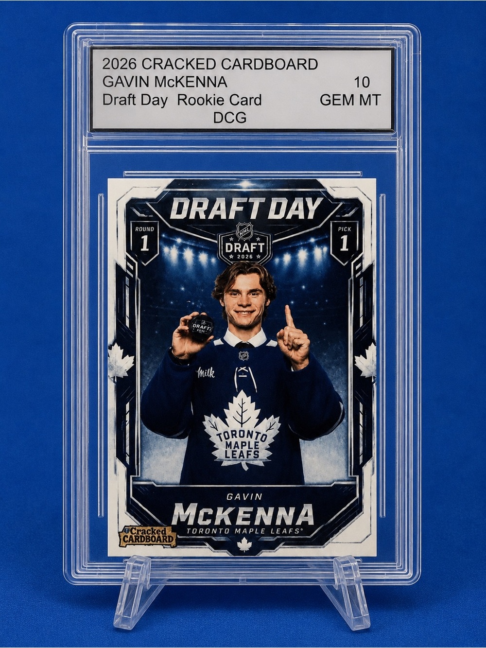 2026 Toronto Maple Leafs Gavin McKenna Rookie card